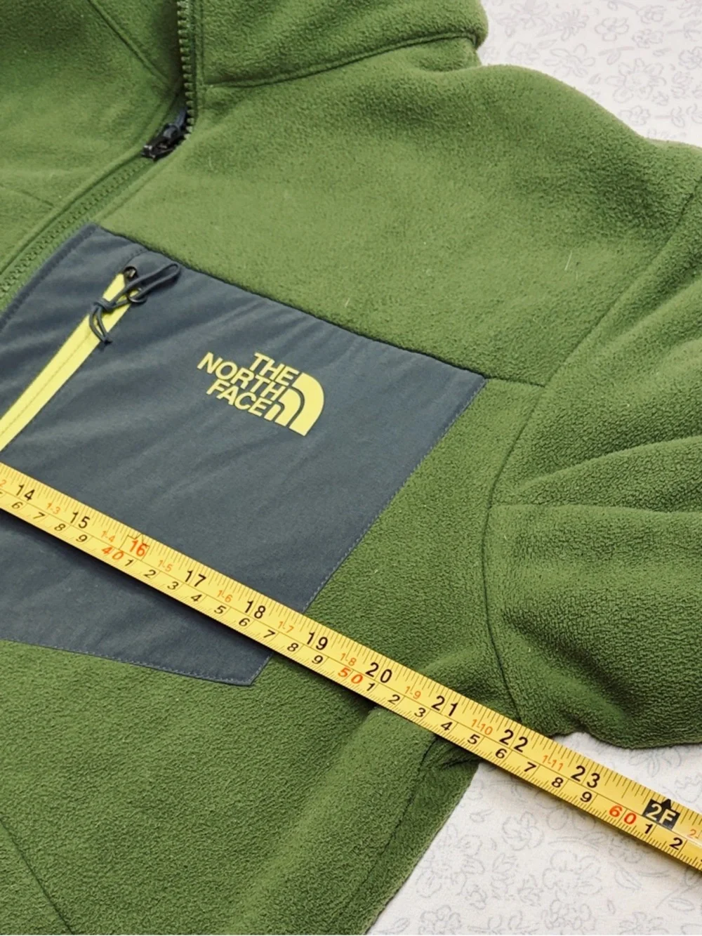 The North Face Denali 2 Full Zip Fleece Jacket Men’s M Olive Green